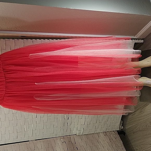 Simply Adorable Tea Length Halter - Picture 2 of 7